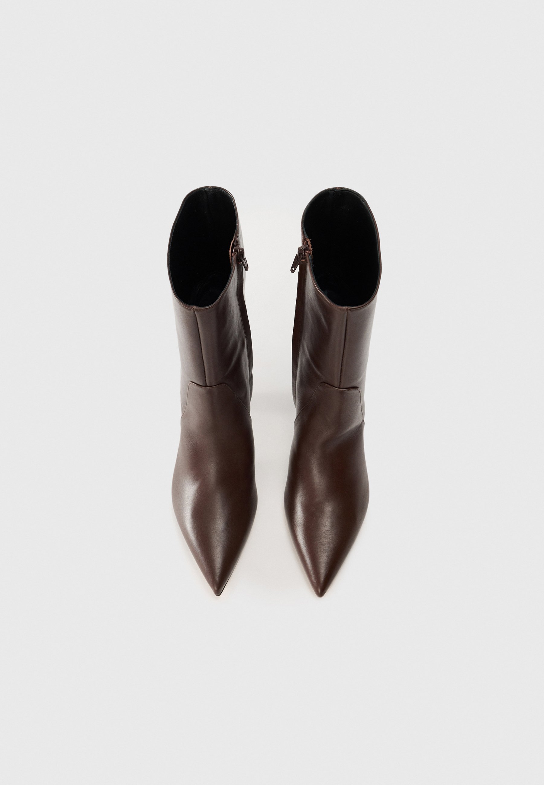 WEEKEND MaxMara ROLLIO - Enkellaarsjes met hoge hak - marrone scuro