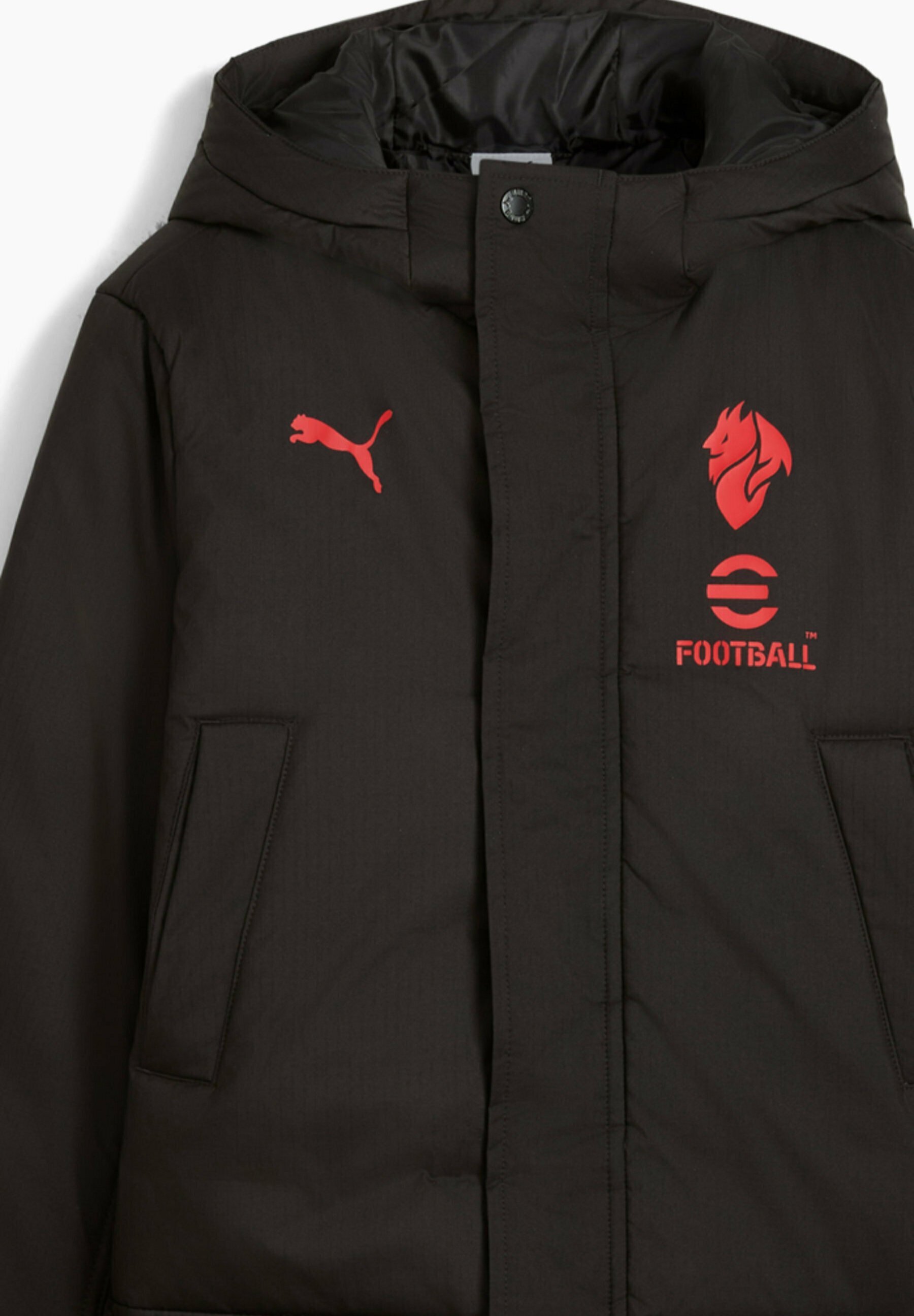 Puma AC MILAN - Klubska oprema - črna za vse čase rdeča