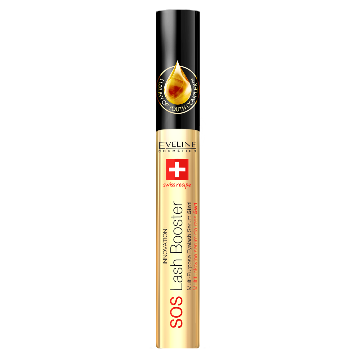 Sérum pour cils Eveline à l'huile d'argan 10 ml SOS Booster de cils 5 en 1