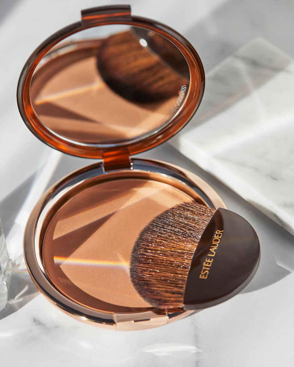 ESTÉE LAUDER BRONZE GODESS POWDER BRONZER - ANTI-GLIM