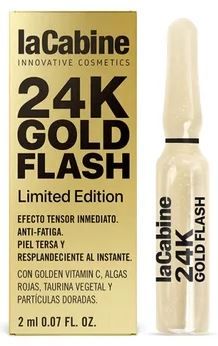 24K Gold Flash ampula tūlītējai savelkošai iedarbībai Sejas mitrinātāji