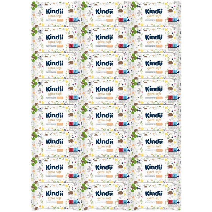 baby wipes Kindii aloe extra soft 24 packs