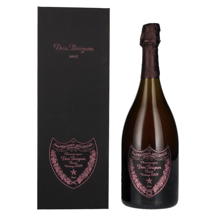 Dom Pérignon Champanhe Rosé Vintage 2009 12,5% Vol. 0,75l em caixa de presente