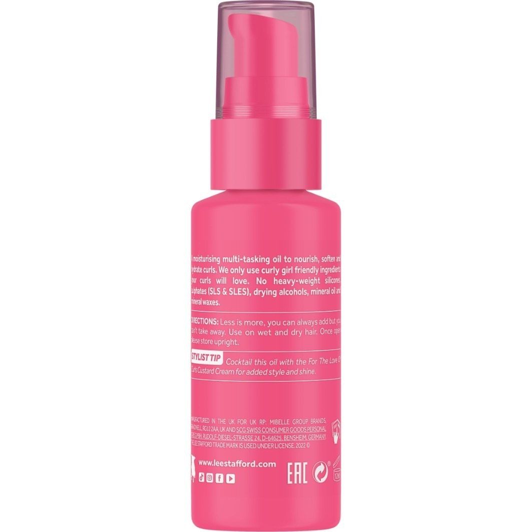 Lee Stafford matu eļļa, sprogainības nomierinoša eļļa spīduma mazināšanai - 50 ml