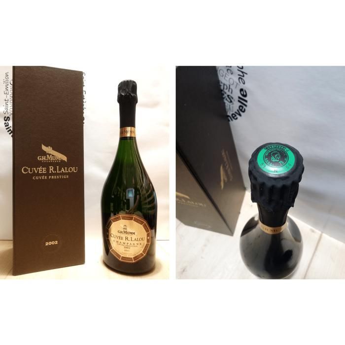 Mumm - Cuvée René Lalou 2002 - Champagne - 1 x 75 cl - Blanc Effervescent