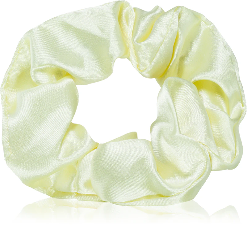 Conjunto de scrunchies de cetim BrushArt Daisy Dreams