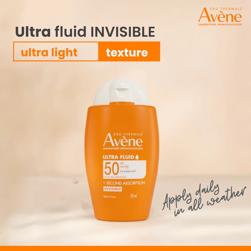 Avène Sun Ultra Fluid Invisible lekki fluid ochronny SPF 50