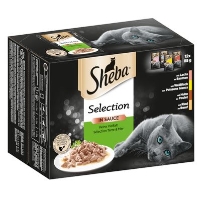 Sheba Beutel Select Scheiben 12 x 85 g