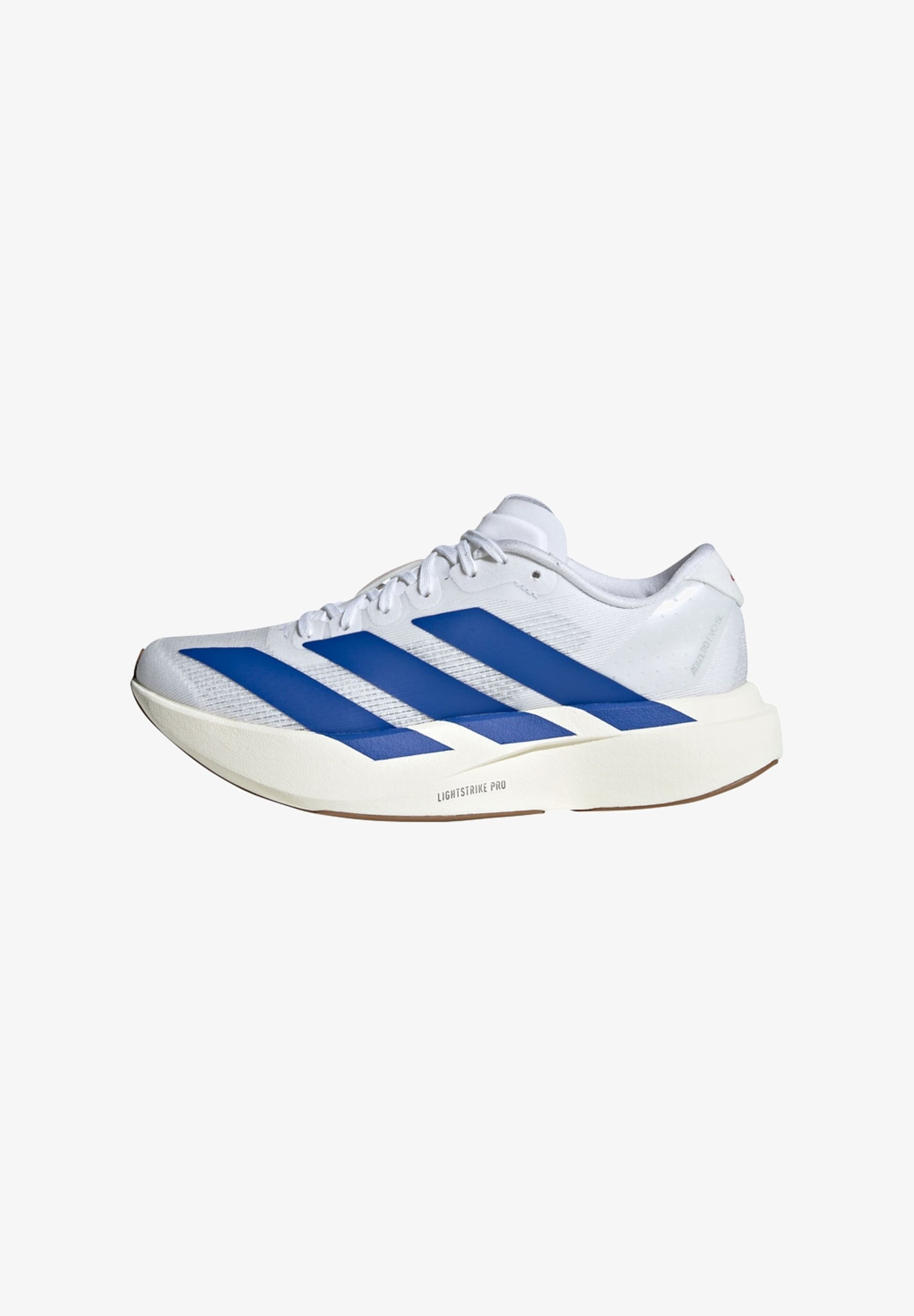 adidas Performance EVO SL ADIZERO UNISEX - Cestovne tenisice za trčanje - ftwr bijela/tim kraljevsko plava/čisti rubin