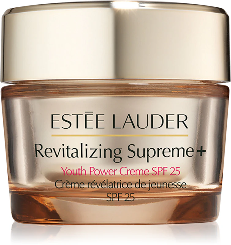 Estée Lauder Revitalizing Supreme+ Youth Power Crème FPS 25, creme de dia com efeito lifting para iluminar e suavizar a pele.