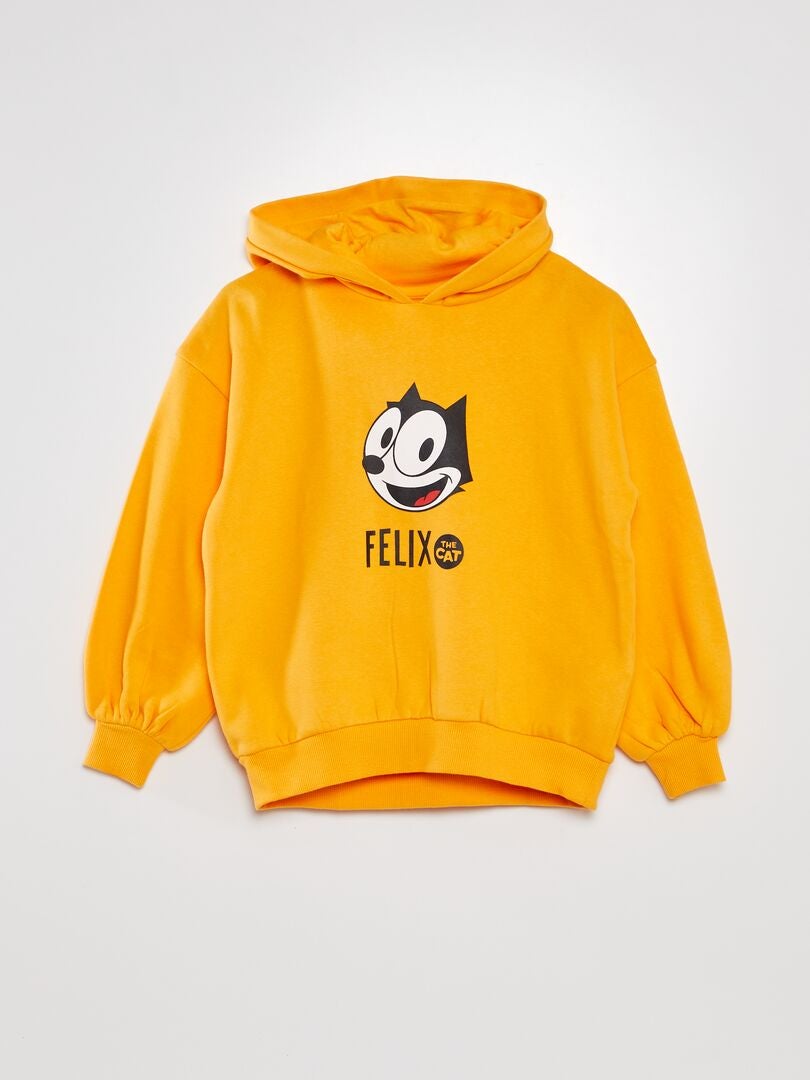 'Felix de Kat'-sweatshirt - ORANJE
