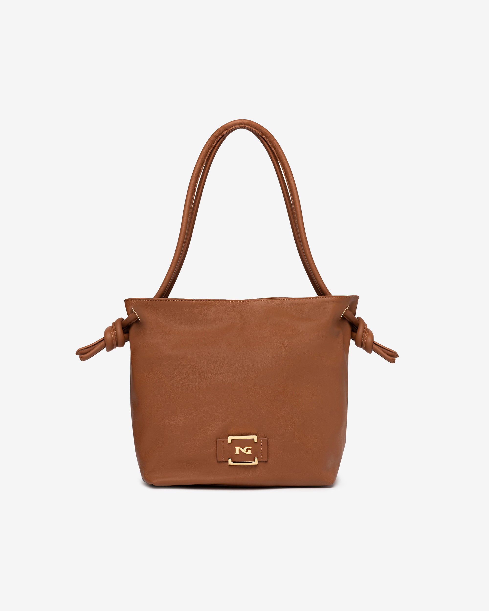  Damen-Schultertasche aus Leder