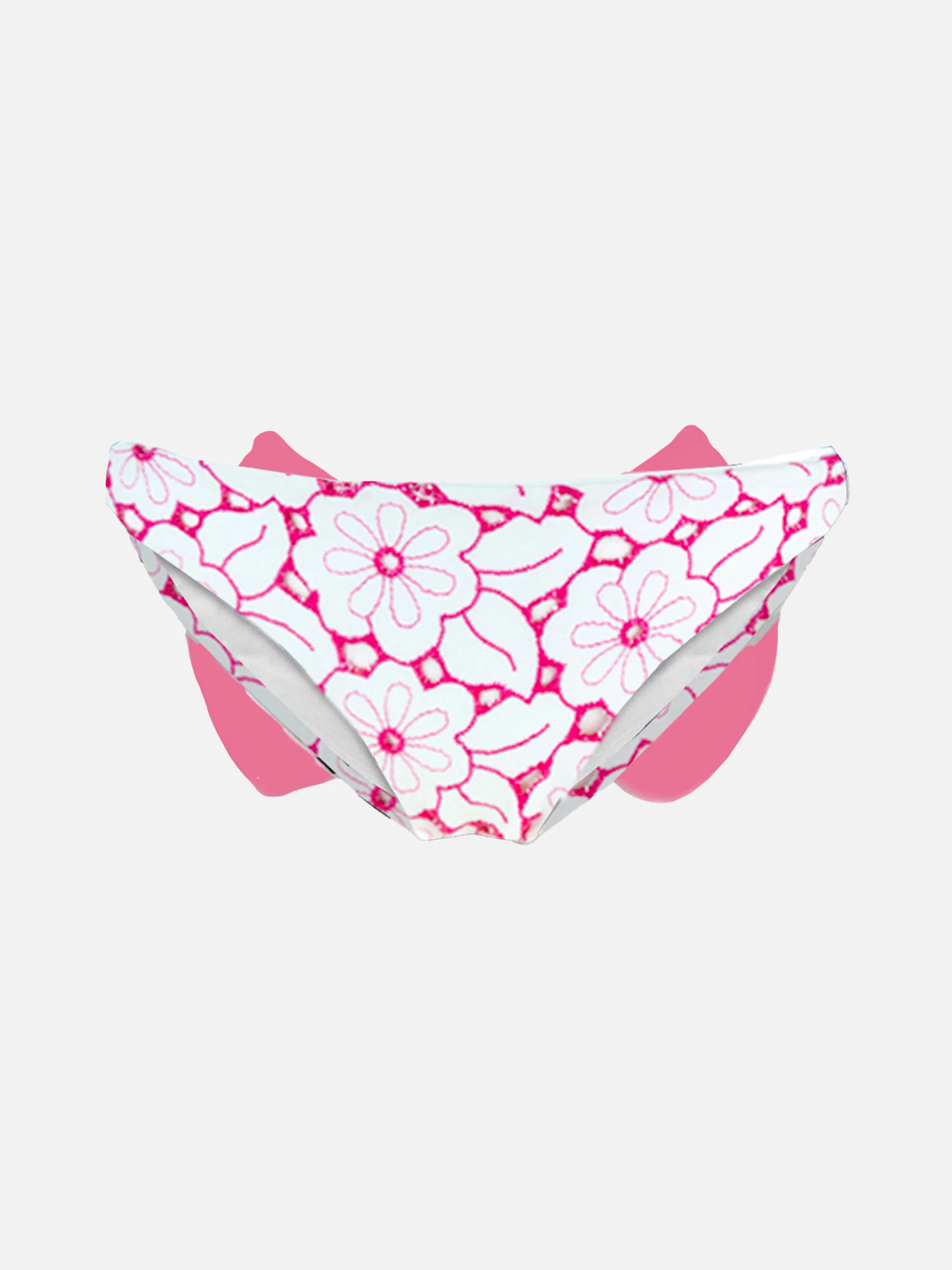 Slip da bagno da bambina con fiocco