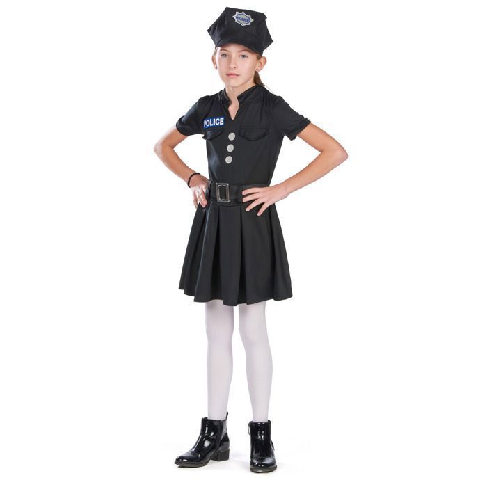 Girl's police officer costume