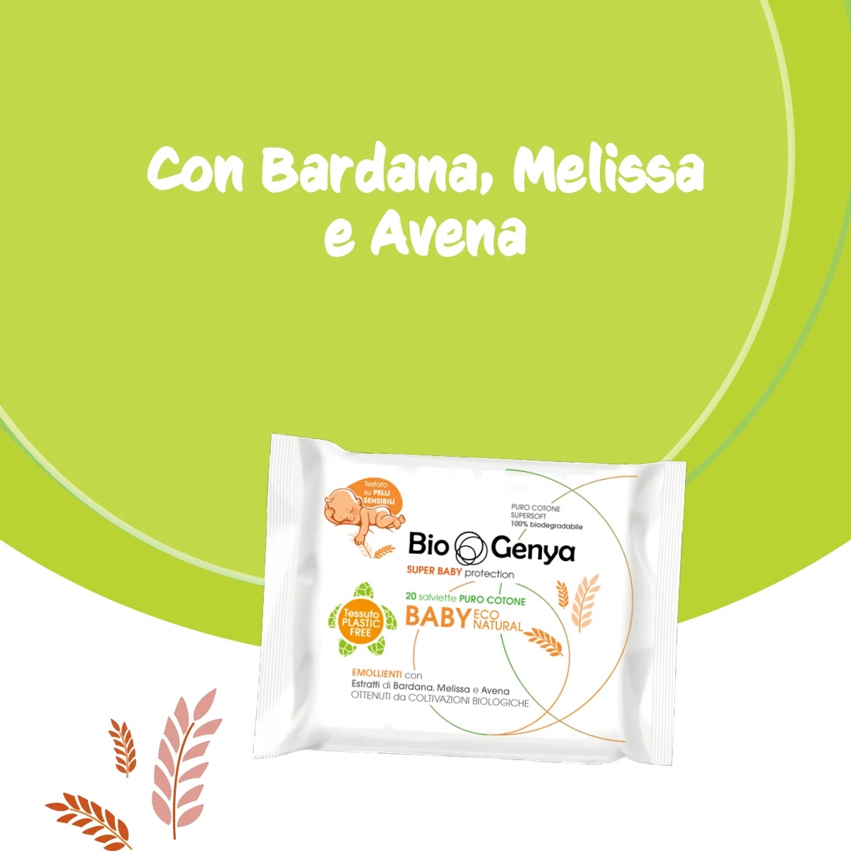 BIOGENYA Biogenya Baby Eco Natural vochtige doekjes 20 stuks