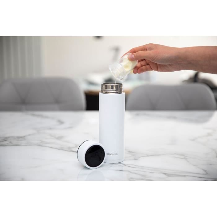 Babyflesbereiding - NUBY - RapidCool™ - Klaar in 2 min - Wit