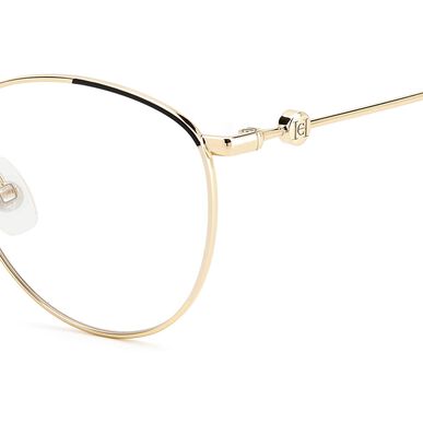 Carolina Herrera gullfarget brilleinnfatning Ch 0058 Carolina Herrera