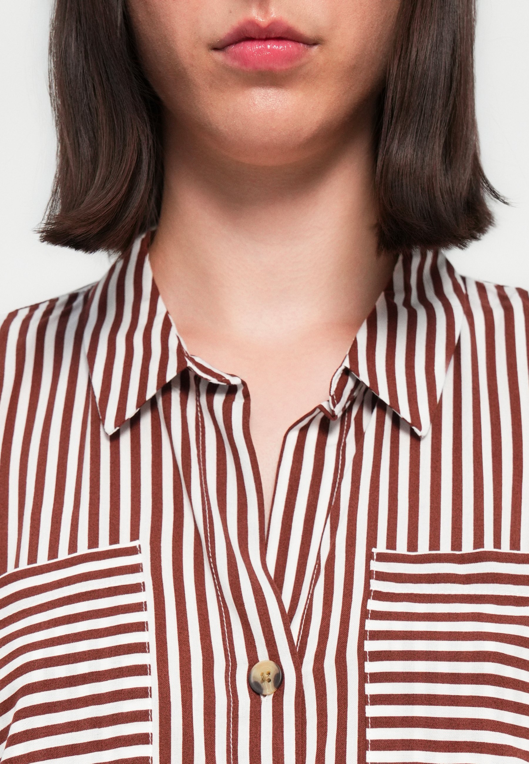 CAMICIA ONLY ONLYASMIN - Camicetta con bottoni - cappuccino