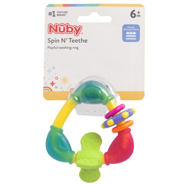 Nuby trīsstūra zobu nākšanas riņķis<br>
