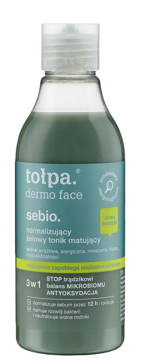 Tołpa SeBIOTonik Żelowy Matujący
