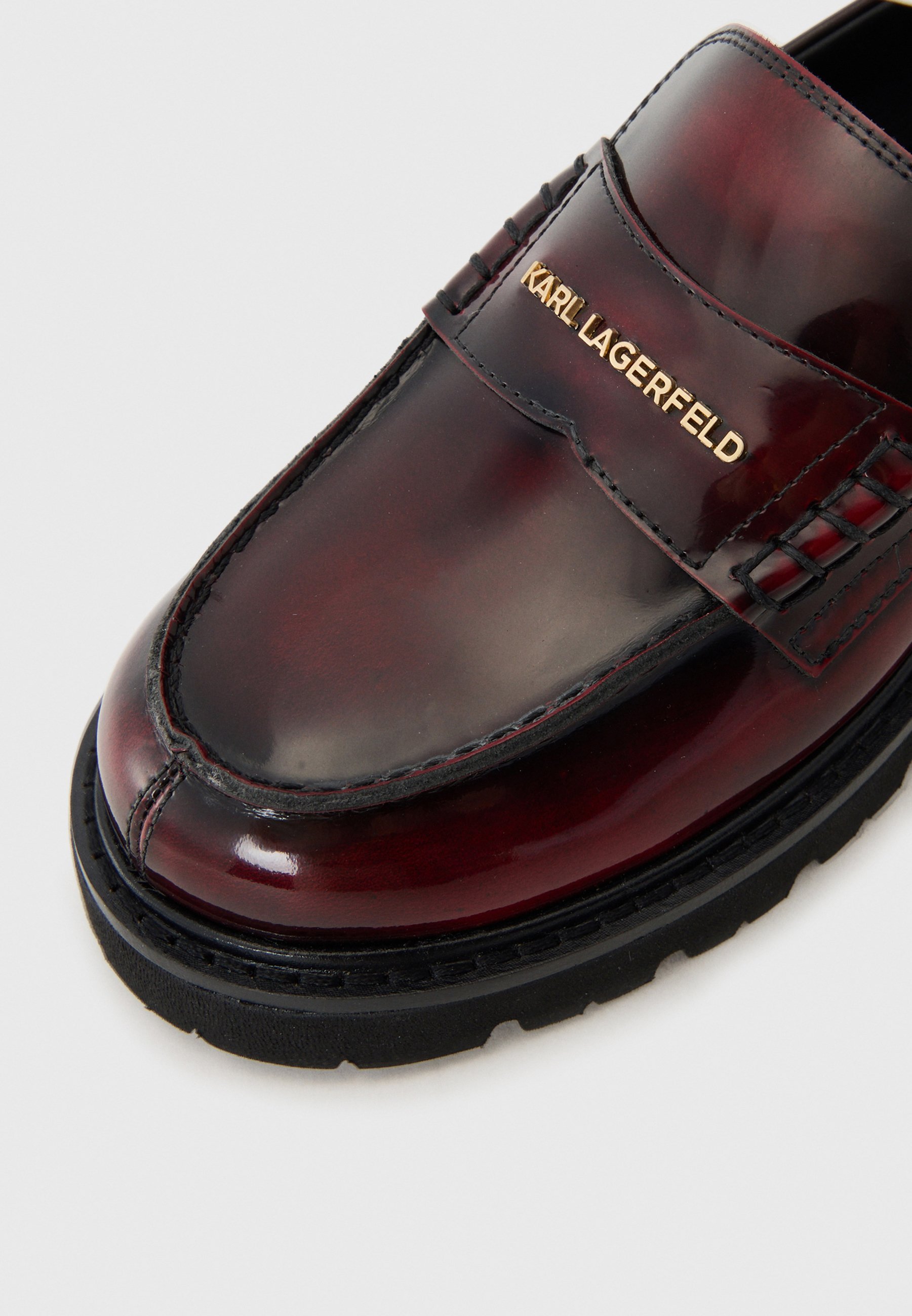 KARL LAGERFELD LOWELL - Slip-ons - wine