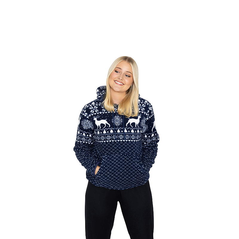 Time 2 Change hettegenser størrelse S/ML/XL marineblå vinter
