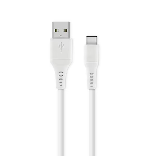 Kruidvat USB-C кабл<br>бели, 1m