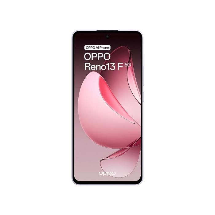 Smartphone - OPPO - Reno13 F 5G - 8 GB de RAM - 256 GB - Resistencia IP69 - Pantalla AMOLED de 6,67