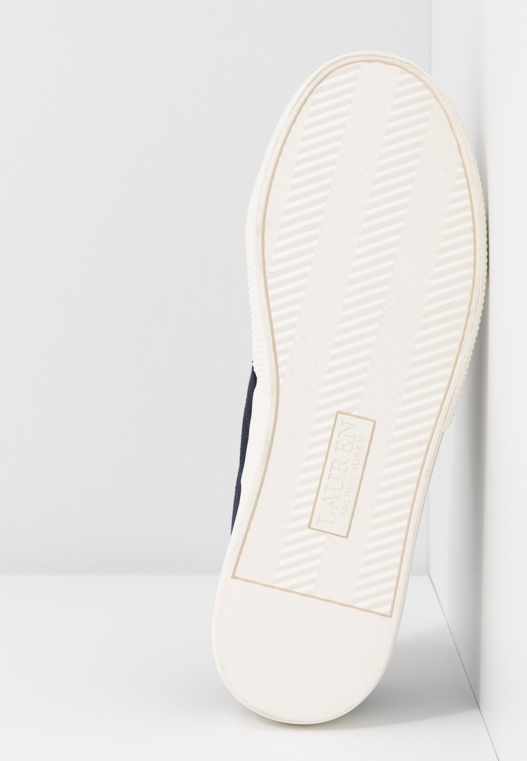 Lauren Ralph Lauren JANSON II CANVAS SNEAKER - Trampki - granatowe