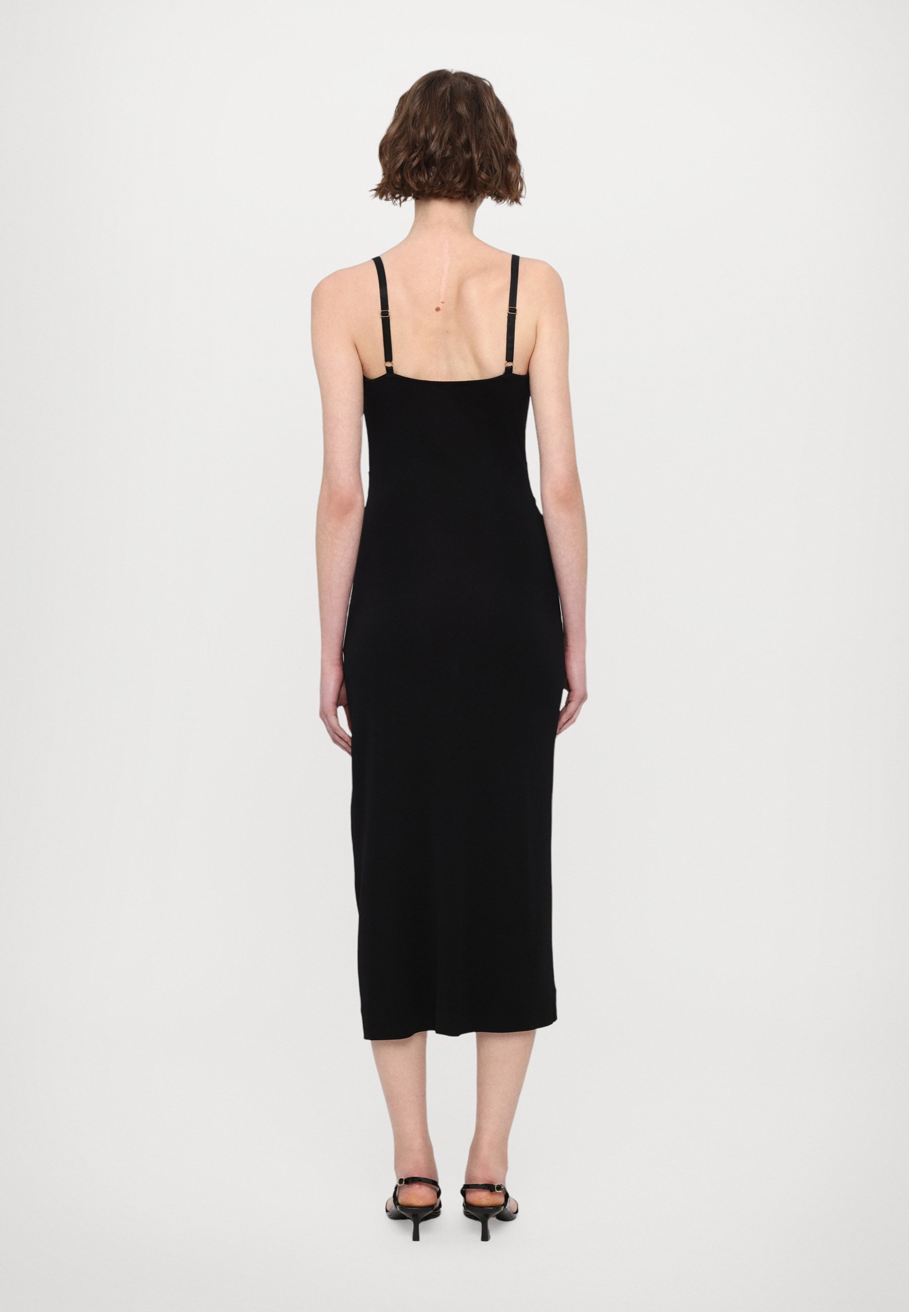Diane von Furstenberg CLAUDIA SLIPJURK - Jersey jurk - zwart