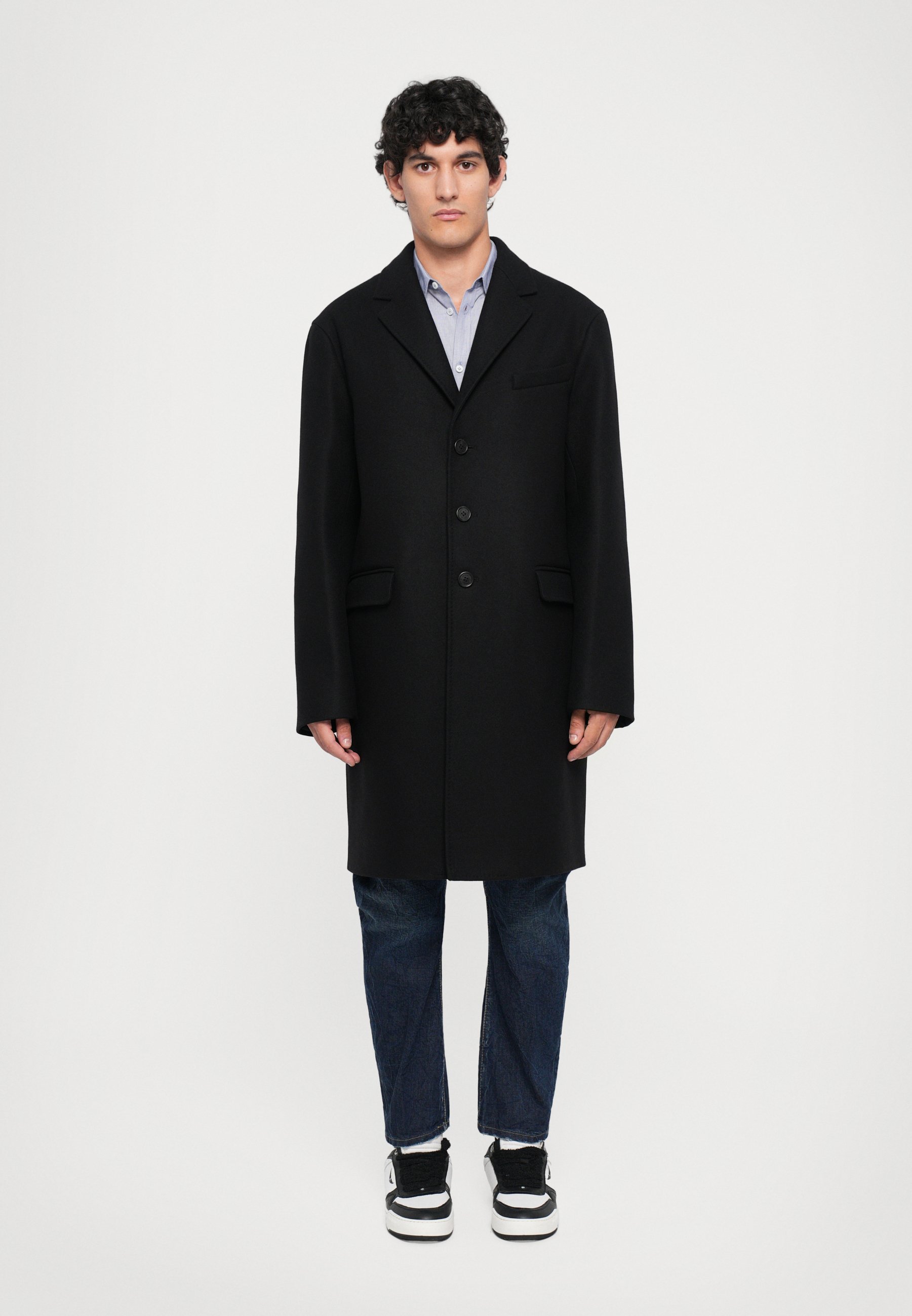 Dsquared2 EASY COAT - Cappotto classico - nero