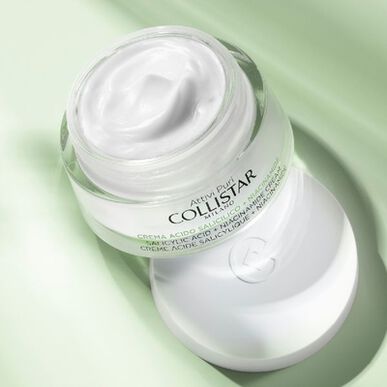 Collistar Crema zklidňující a zmatňující čisticí krém s kyselinou salicylovou a niacinamidem 50 ml 50 ml