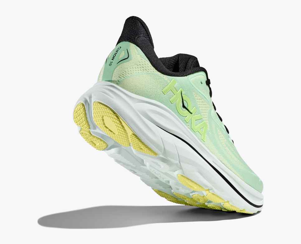 HOKA Clifton 10 Mint Fluorit / Luna Moth