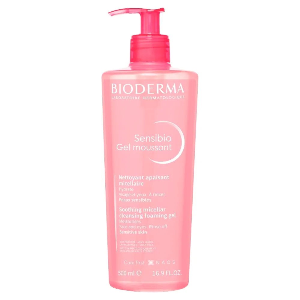 Bioderma Sensibio Gel Moussant Łagodzący żel oczyszczający do twarzy