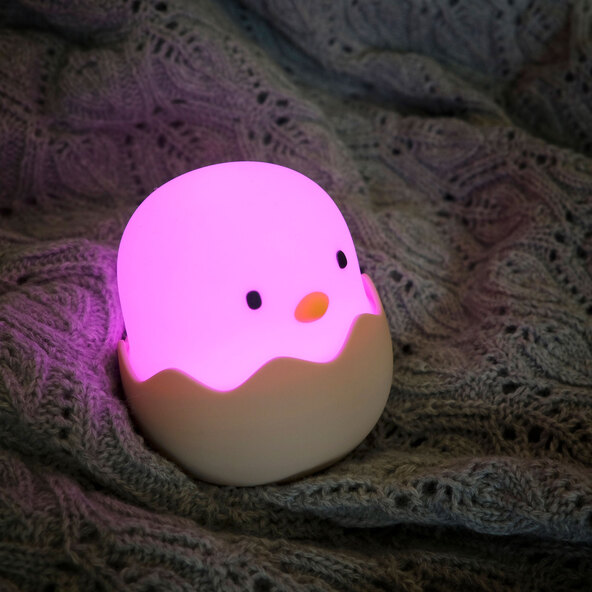 Lampă de noapte LED pentru copii, Eggy Egg
