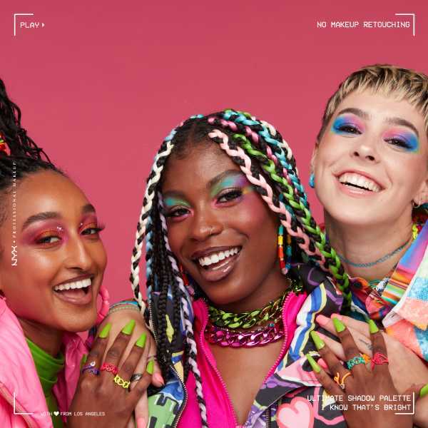 Paletă de farduri Nyx Pmu Ultimate - I Know That's Bright