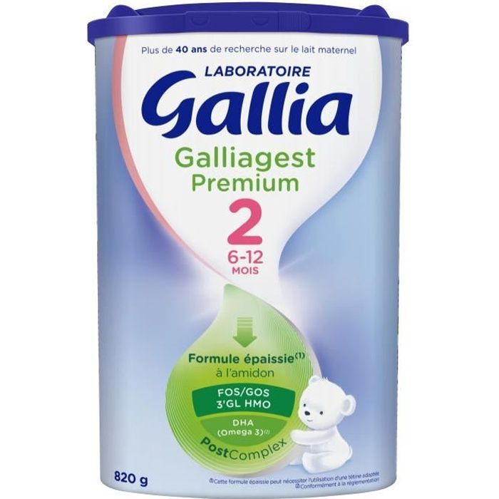 Leite Gallia Galligest Premium de 2ª Idade 820g