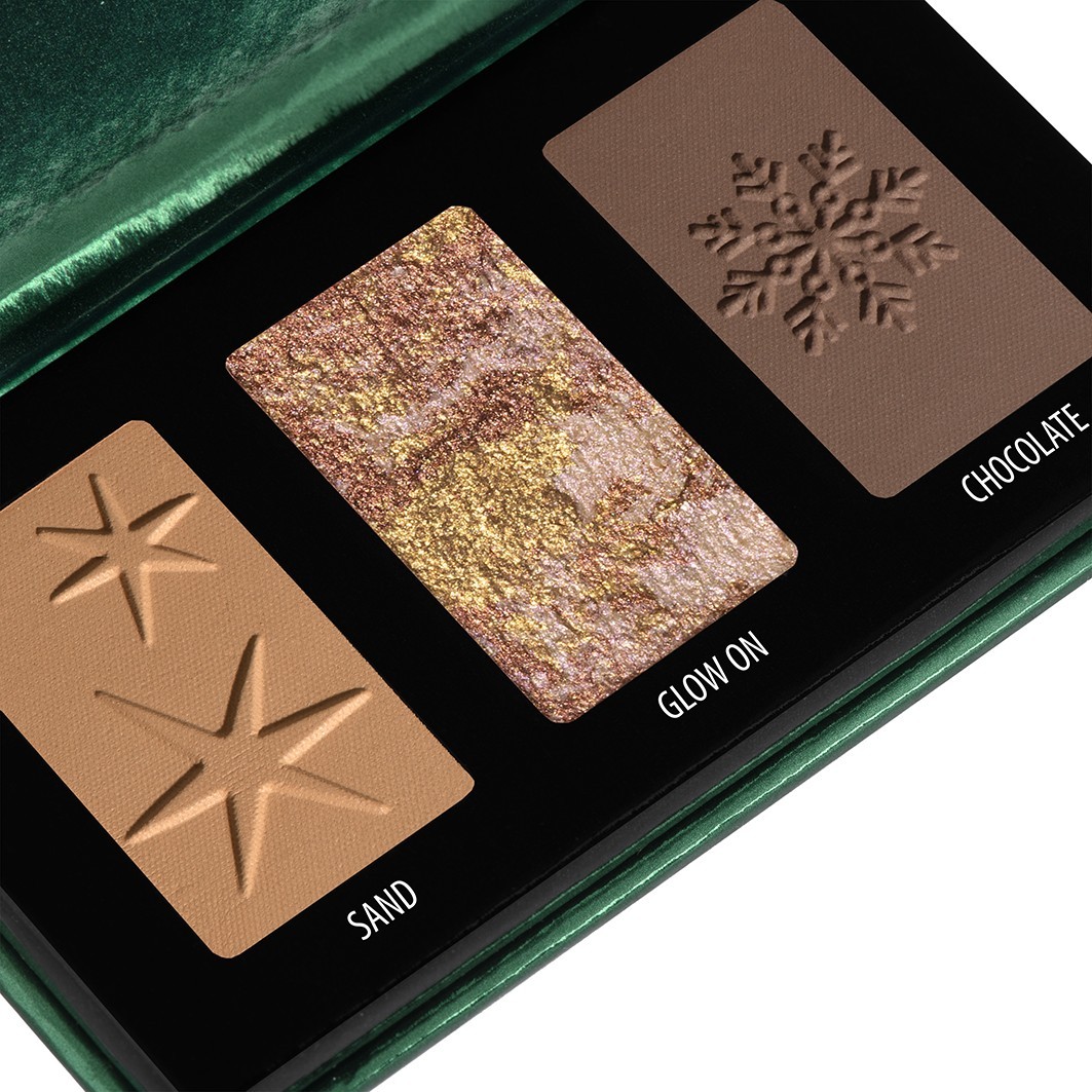 Paleta očných tieňov Douglas Collection „Glorious Eyes Trio Shades“ – 1 kus