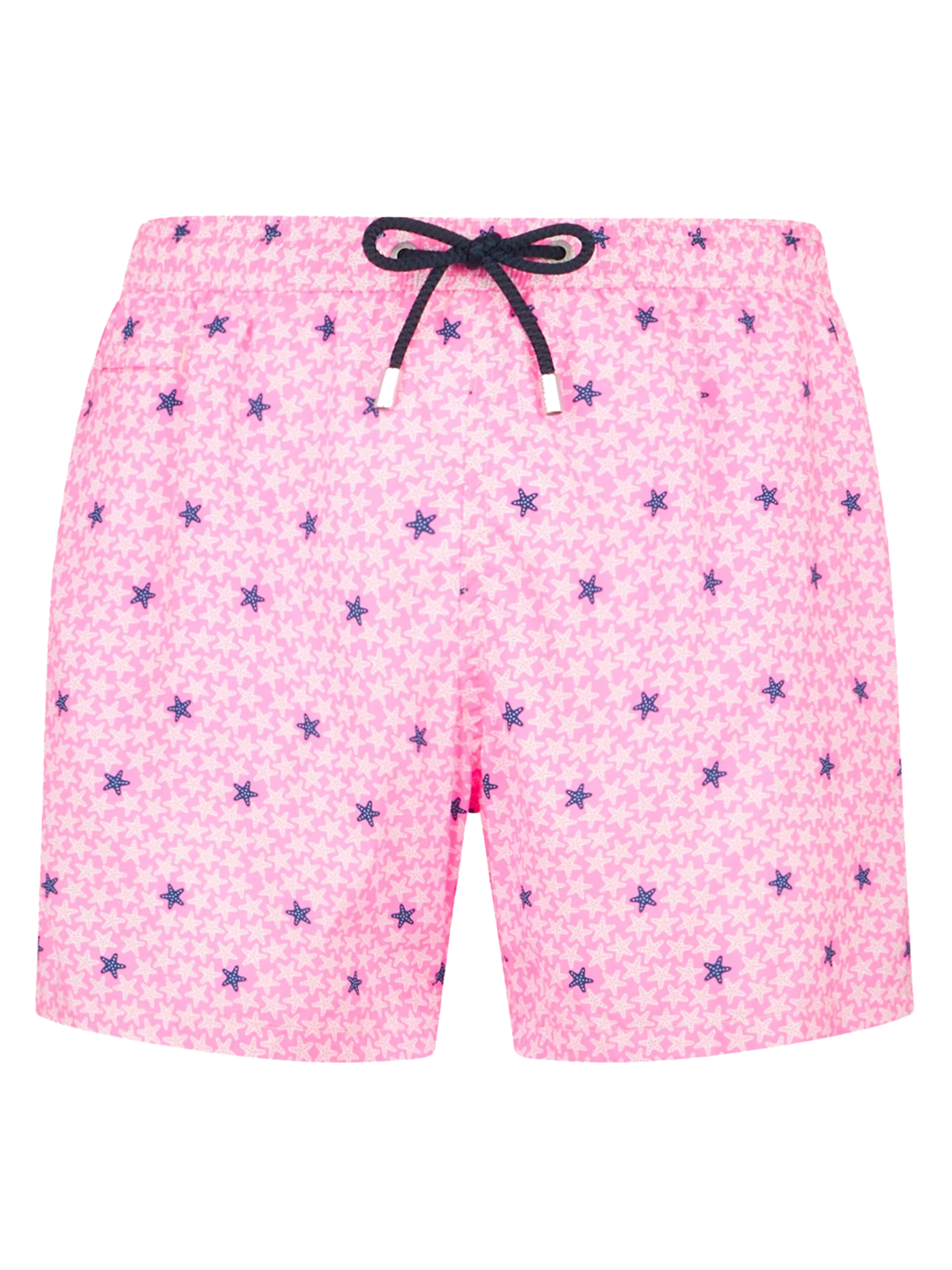 Klassiek comfortabel badpak van lichtgewicht stof met zeesterprint.