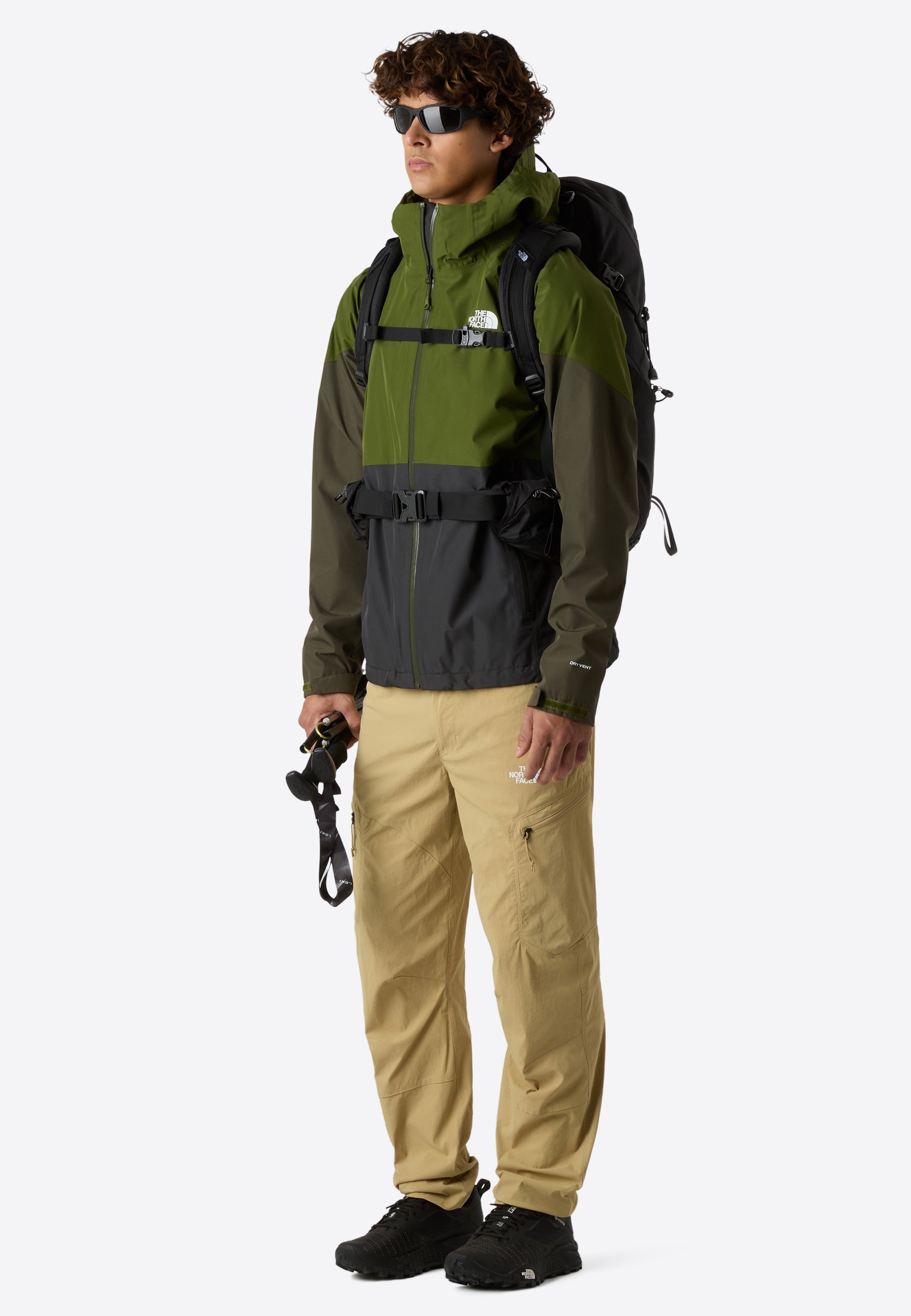The North Face LIGHTNING ZIP-IN - Outdoorjack - asfaltgrijs bosgrijs
