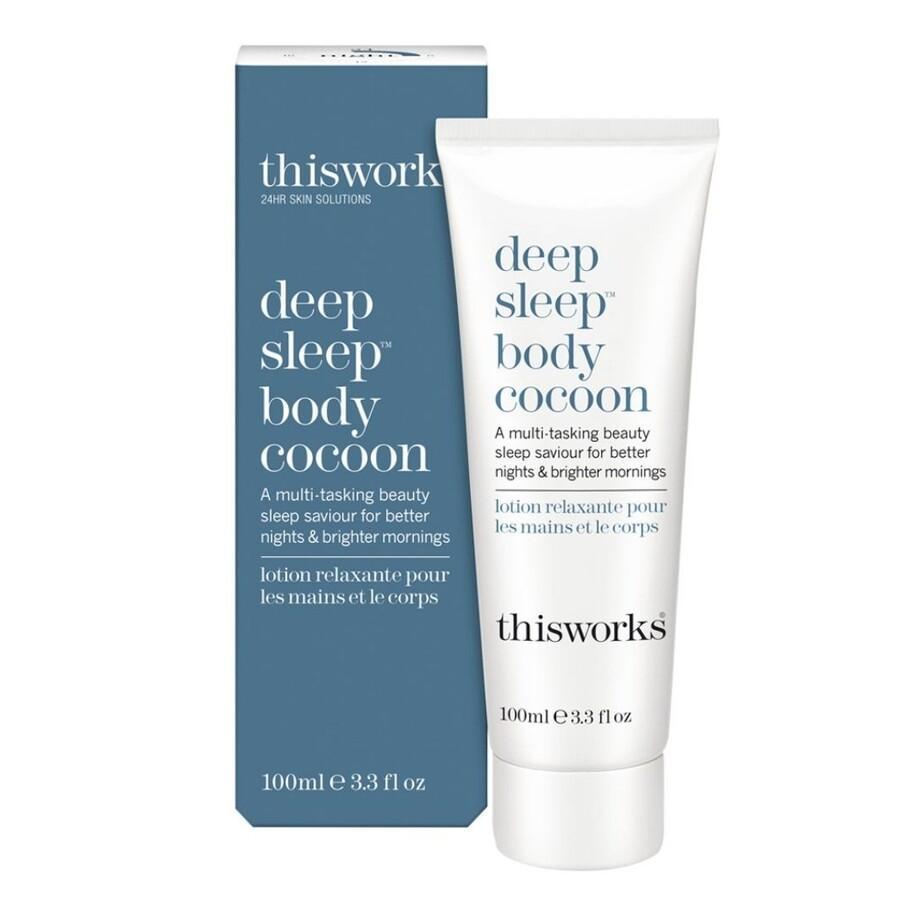 „This Works Anti-Aging Care Sleep Deep Sleep“ kūno kokonas – 100 ml