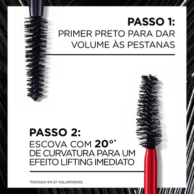 Máscara de pestañas 2 en 1 L'Oréal Paris Pro XXL Lift 1 unidad 1 unidad
