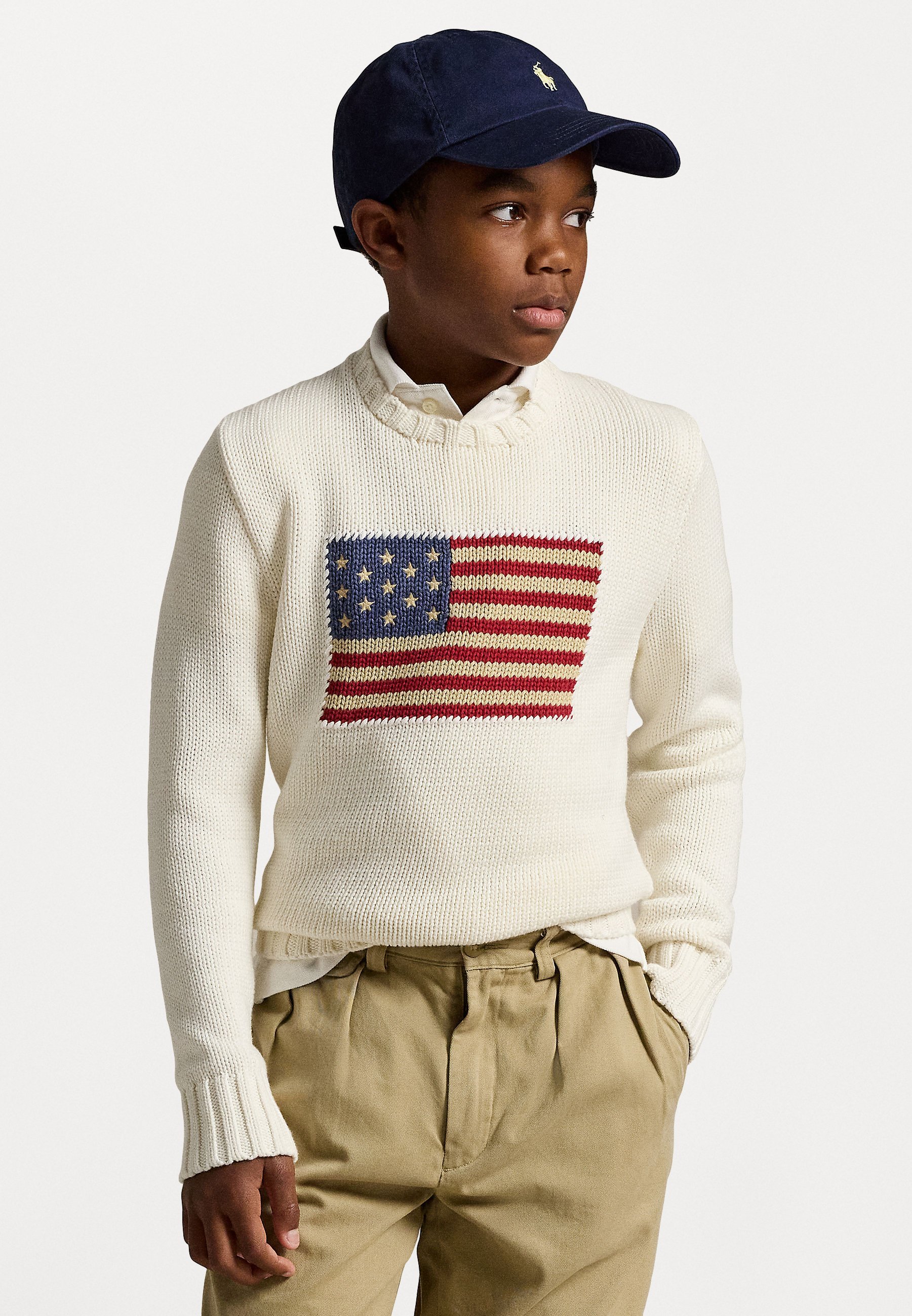 Pull Polo Ralph Lauren THE ICONIC FLAG - Pull - Nevis