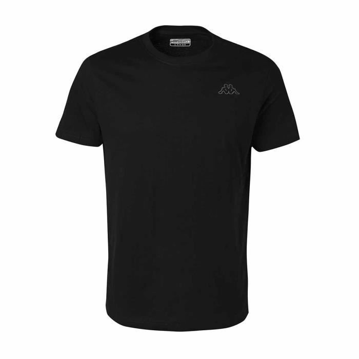 Camiseta Cafers para hombre - KAPPA - Negra - Manga corta - Multideporte