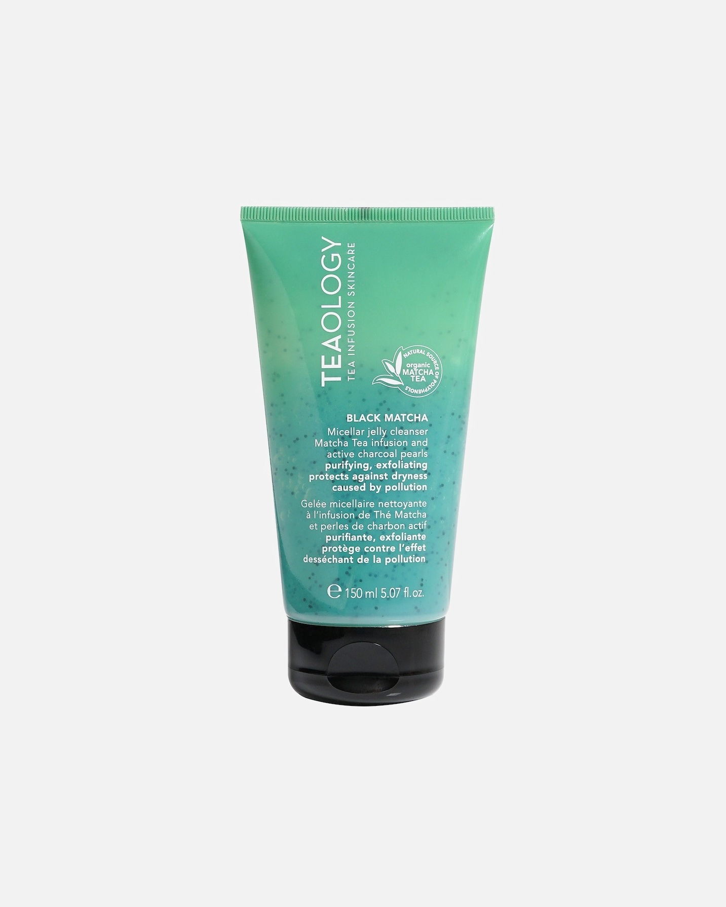 „Teaology“ valomasis gelis su juodosios matcha miceliniu geliu, 150 ml