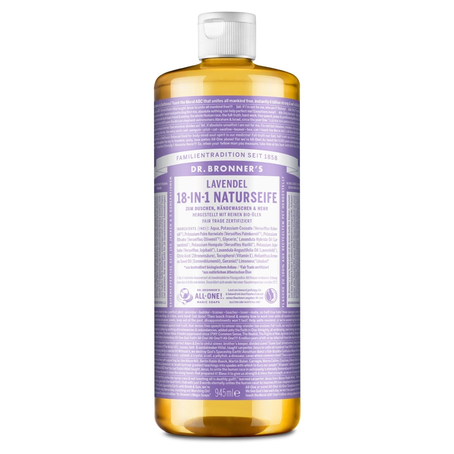 Sprchový gel Dr. Bronner's s levandulí - 475 ml