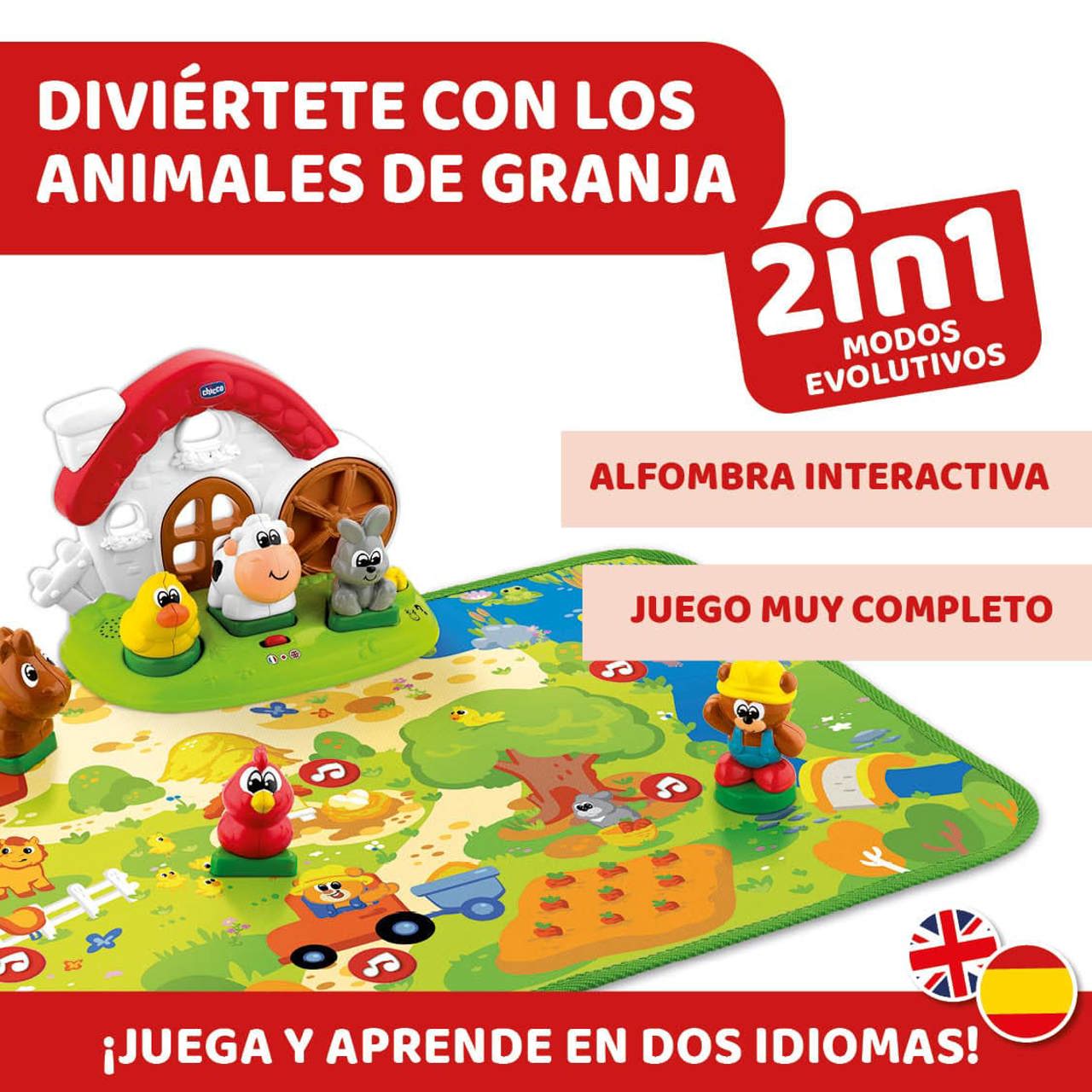 Zweisprachige Bauernhofmatte