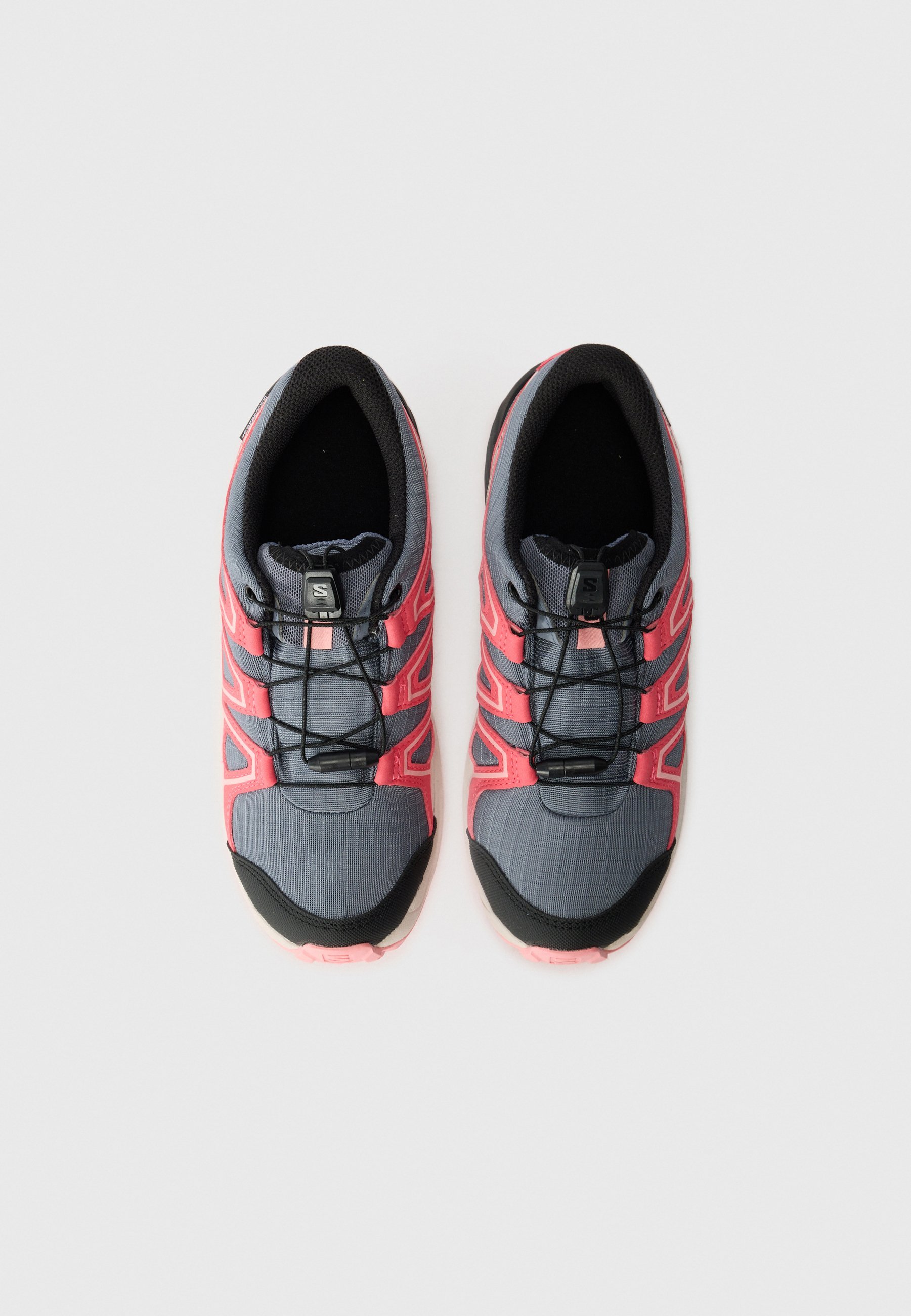 Salomon SPEEDCROSS UNISEX - Wandelschoenen - grisaille/hushed violet/rouge red