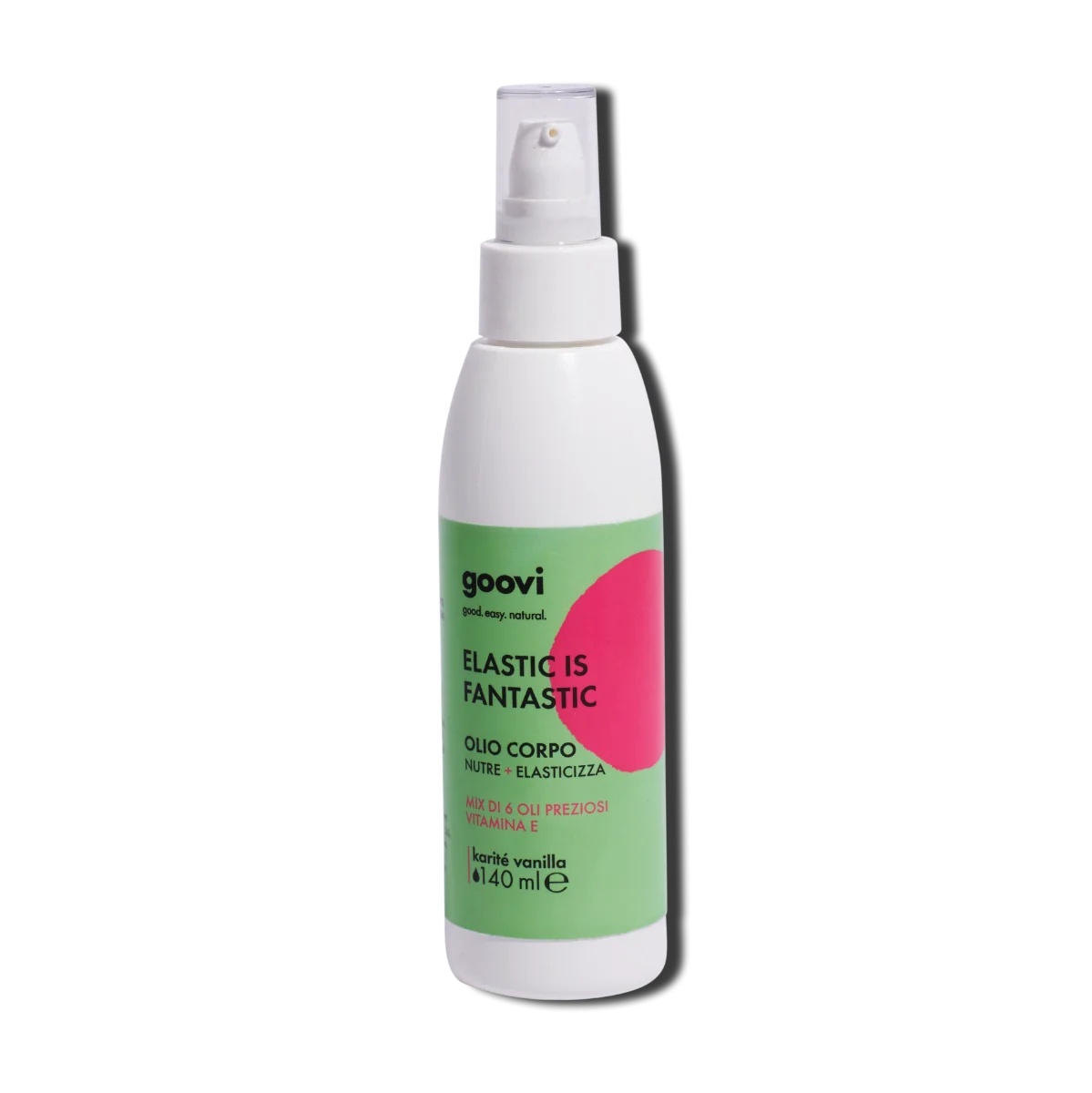 GOOVI Goovi lichaamsolie 140 ml, elastisch en hydraterend