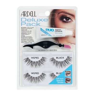 Ardell Deluxe Wispies crni set za umjetne trepavice 1 komad 1 komad